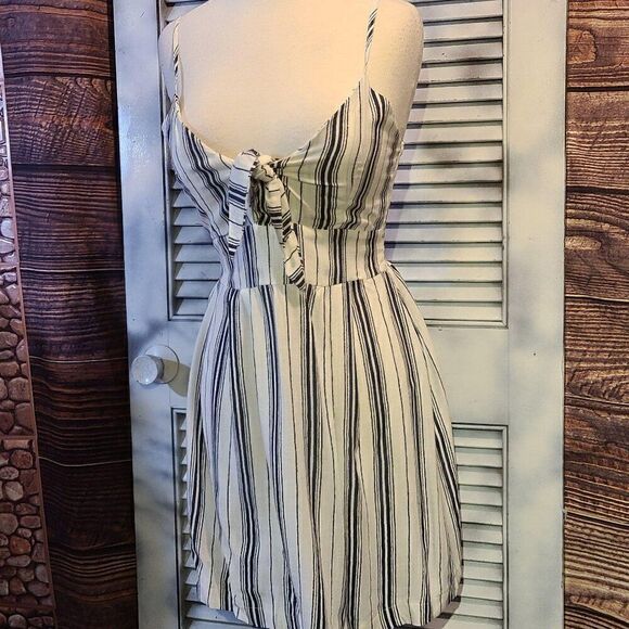 Purple Snow Sm Striped Sundress - Picture 11 of 12